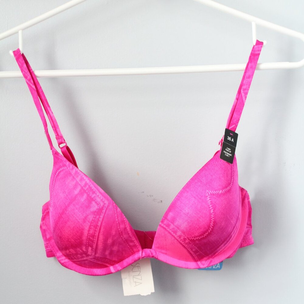 La Senza Size 36A Dyed Bra Design Pink